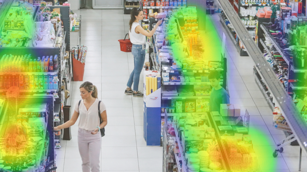 Retail heatmap image