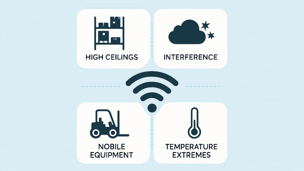 Key Challenges in Warehouse Wi-Fi Deployment