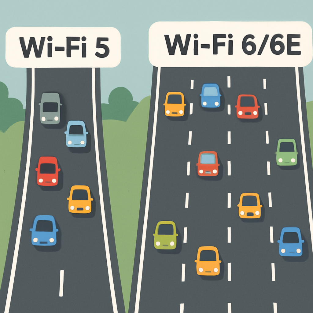 Wi-Fi 5 vs Wi-Fi 6