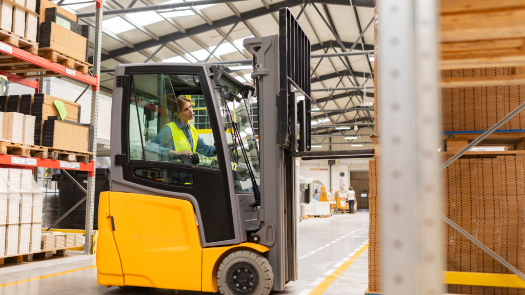 Warehouse machinery
