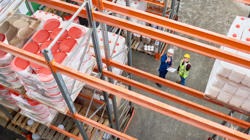 Warehouse racking image