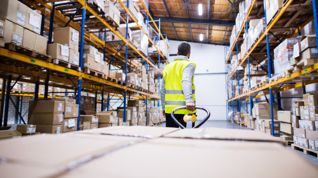 Warehouse stock movement image