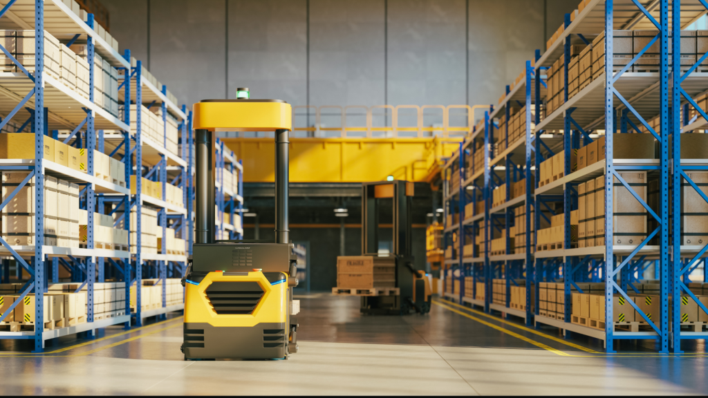 Warehouse industrial equipment image