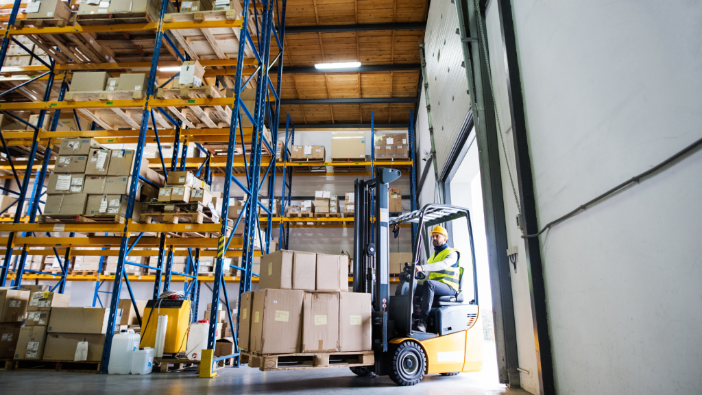 Warehouse loading bay image