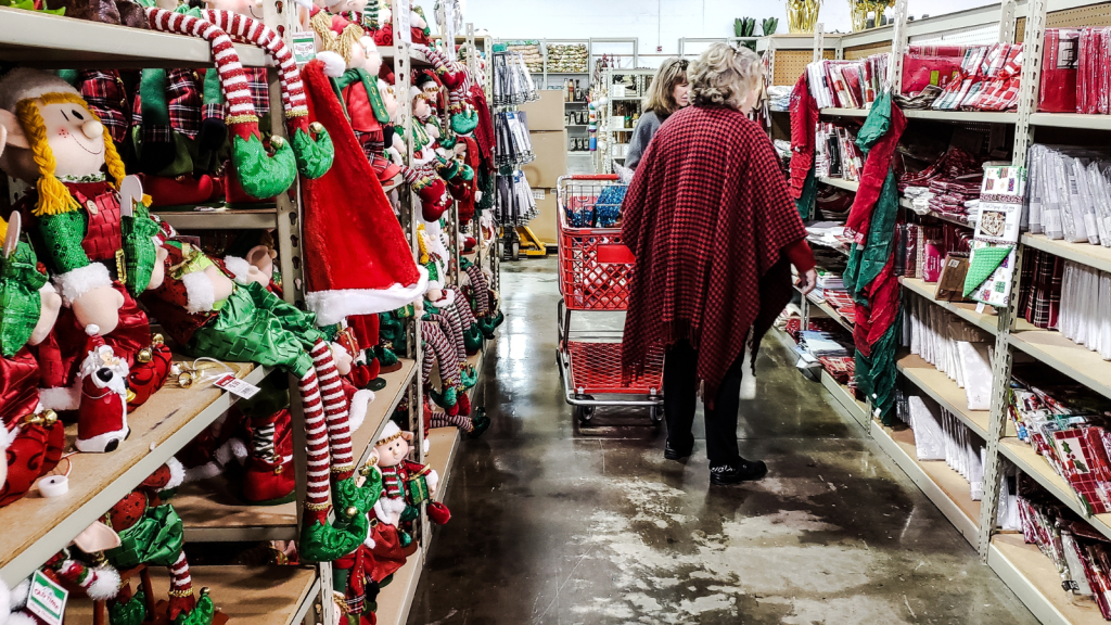 Retail seasonal display image