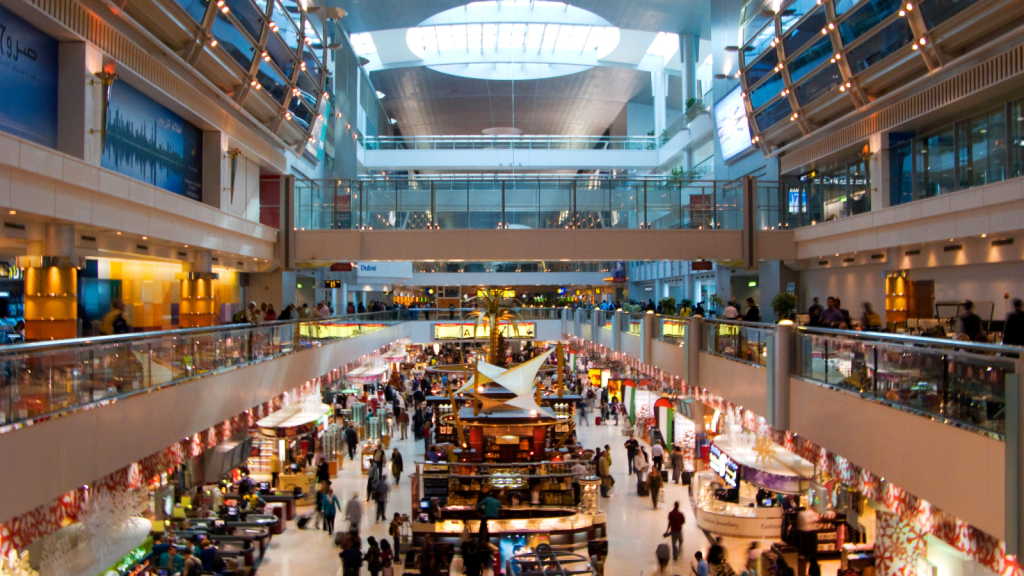 Shopping centre congestion image