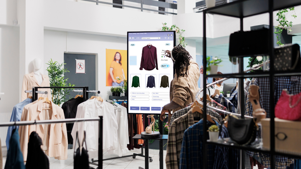 Retail digital signage image