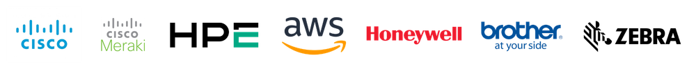 Hardware partner logos