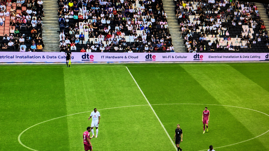 Stadium LED advertising board