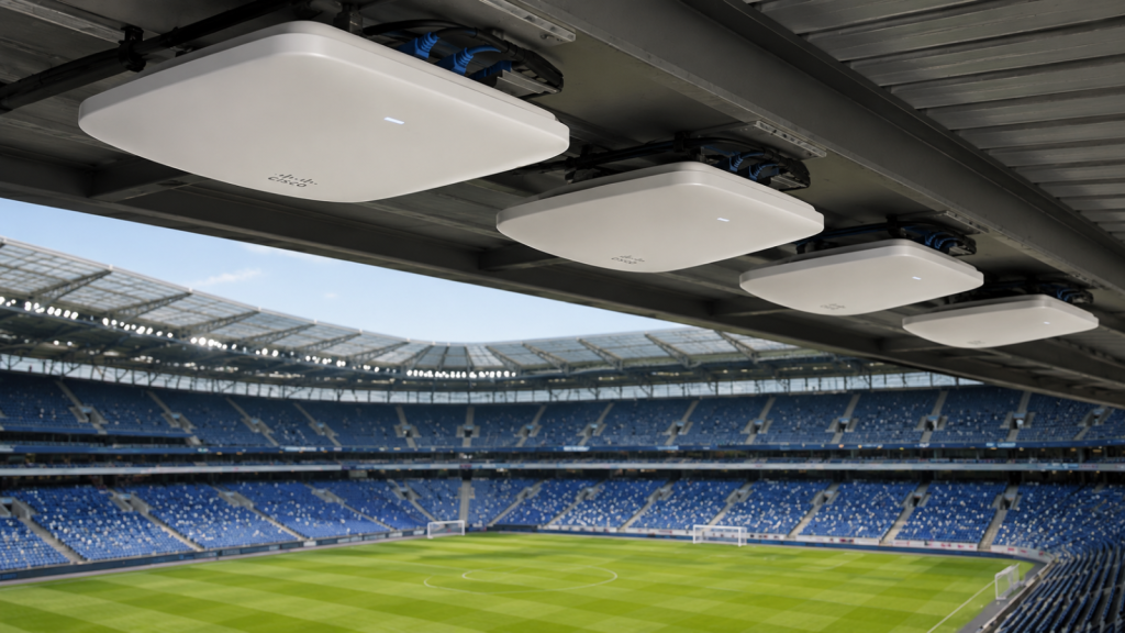 Stadium WiFi access point image