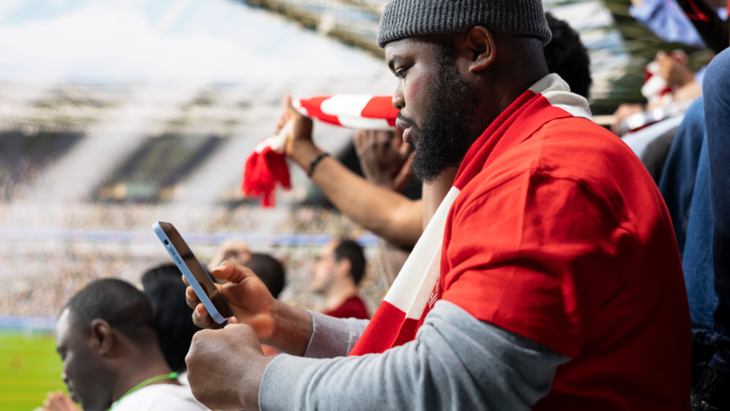Stadium mobile phone device