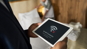 Hotel Wi-Fi connection