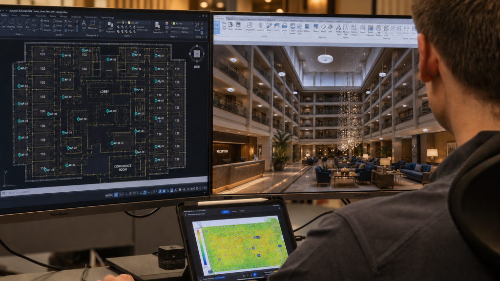 Hotel WiFi network design