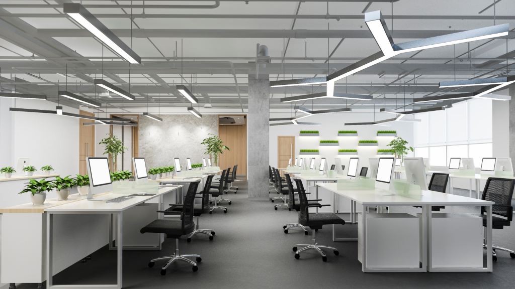 Commercial LED Lighting Installation