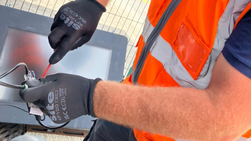 ANPR data cabling