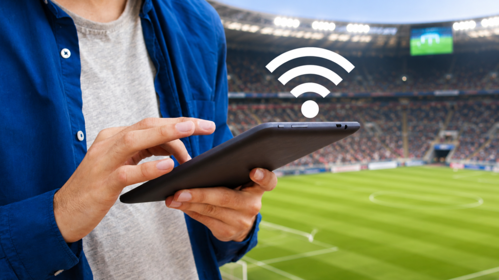 Football stadium WiFi