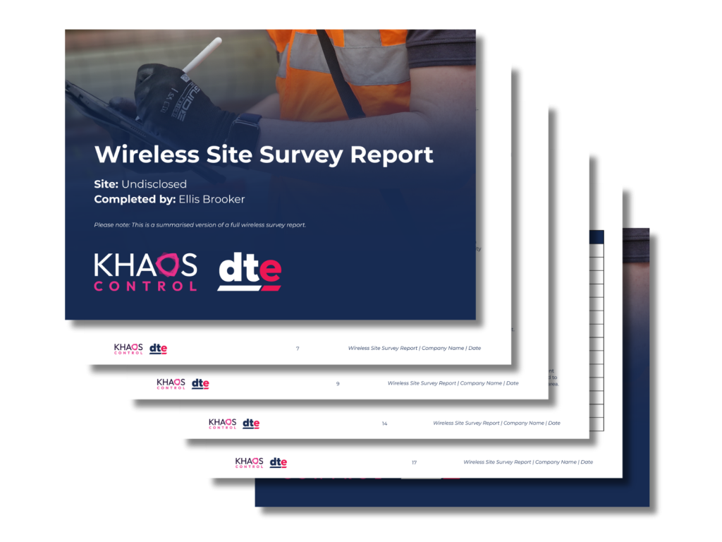 Wireless Site Survey report