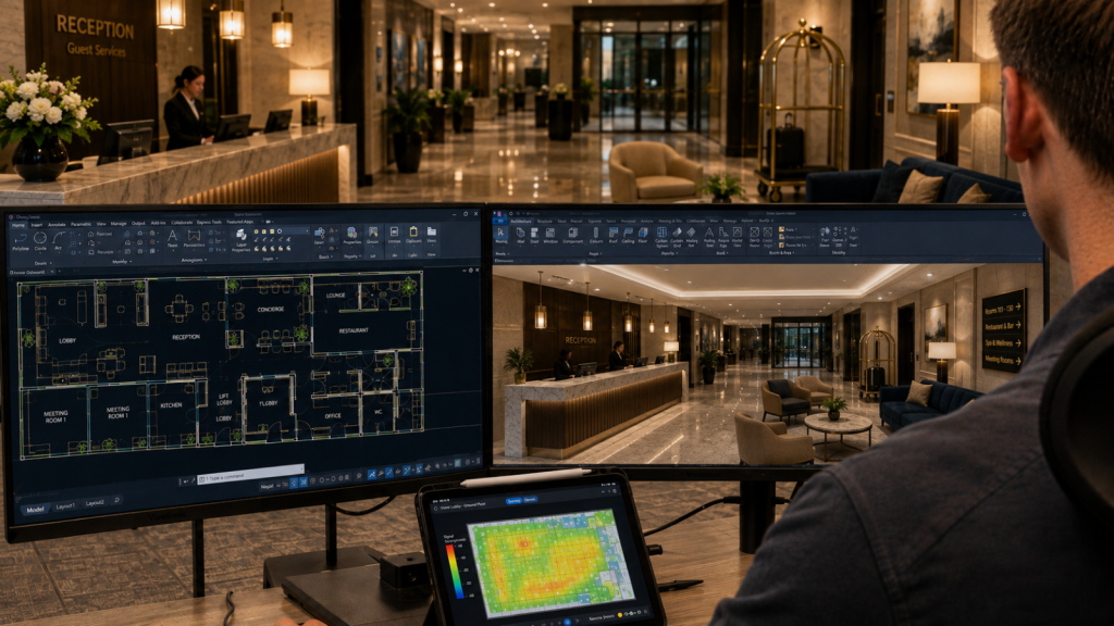 Hotel WiFi network design