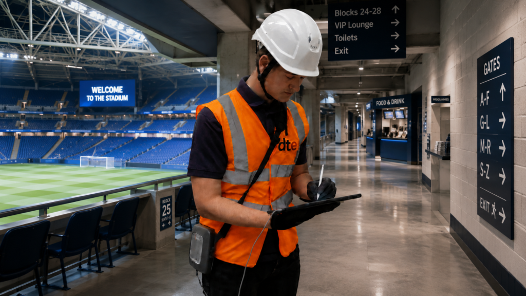 Stadium WiFi survey