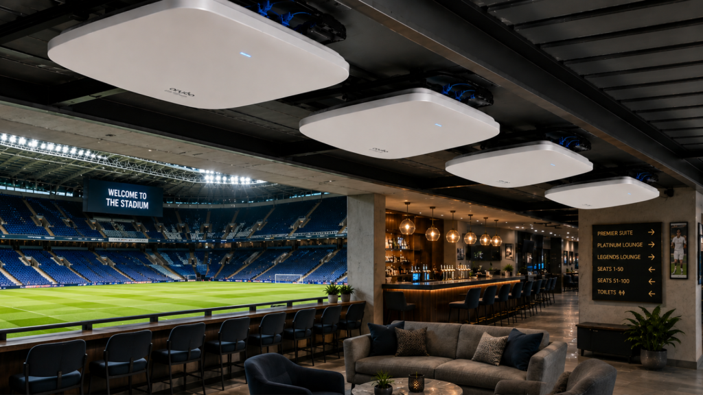 Stadium WiFi installation