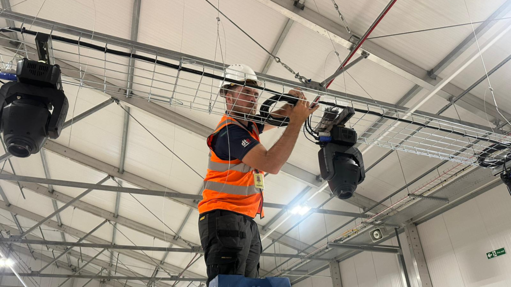 Data cabling installation