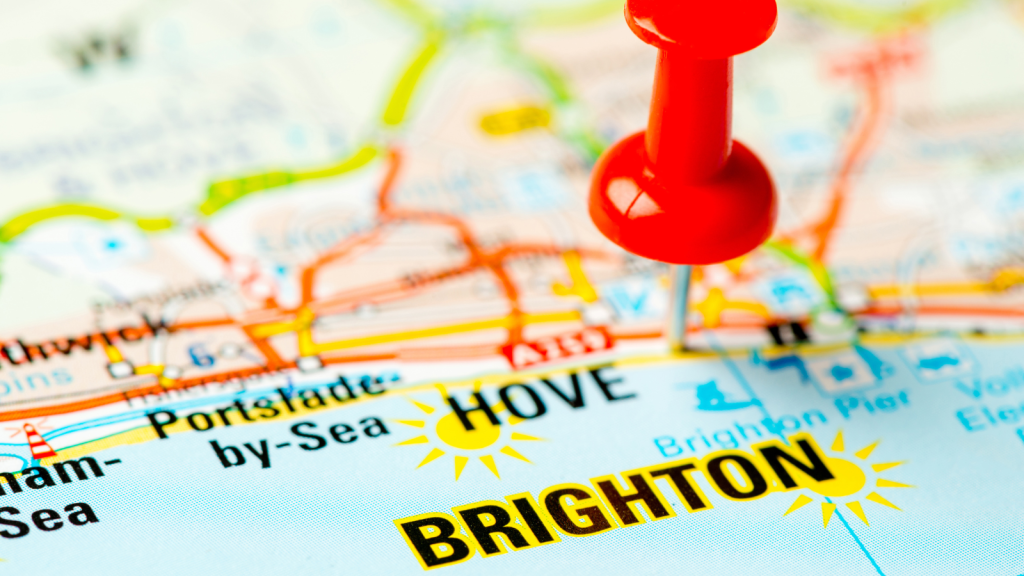 Brighton map