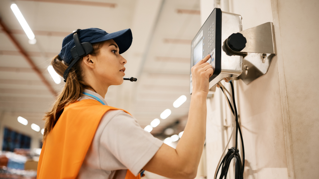 Warehouse monitoring system