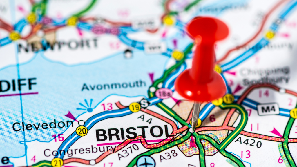 Bristol map
