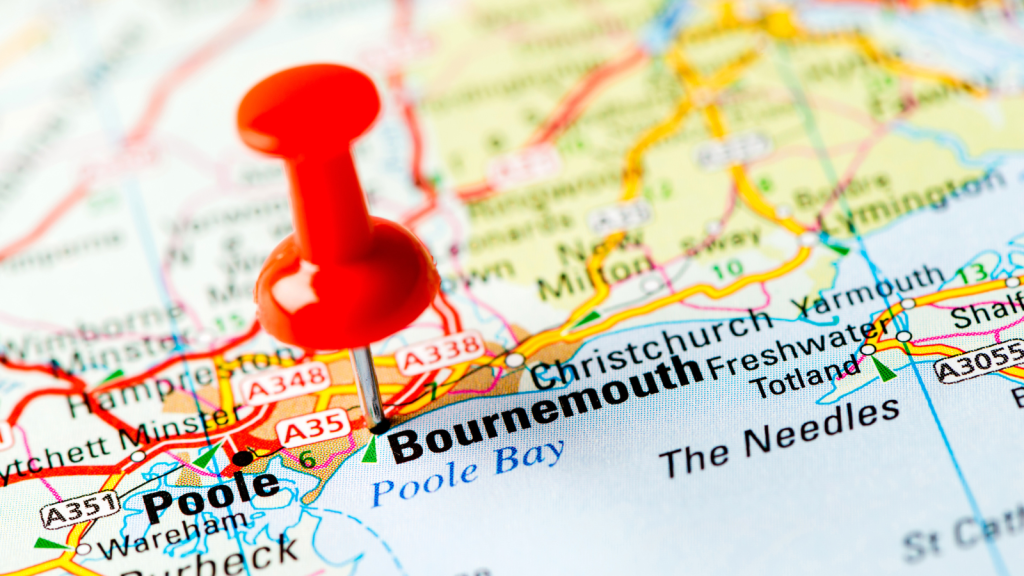 Bournemouth map