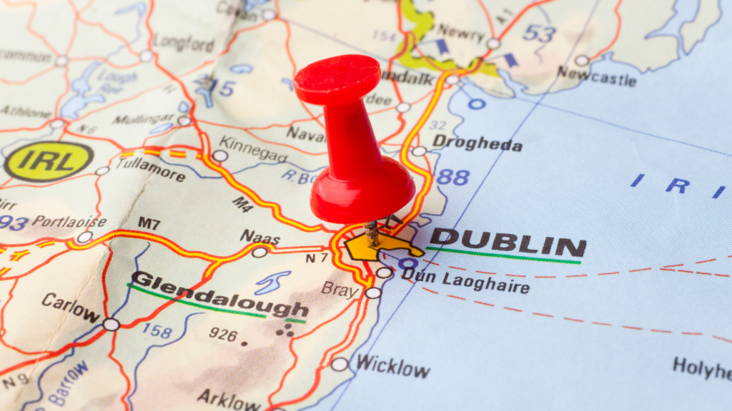 Dublin map
