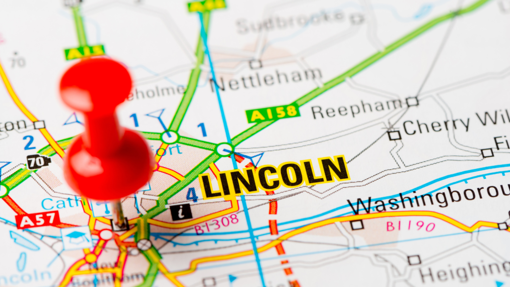 Lincoln map