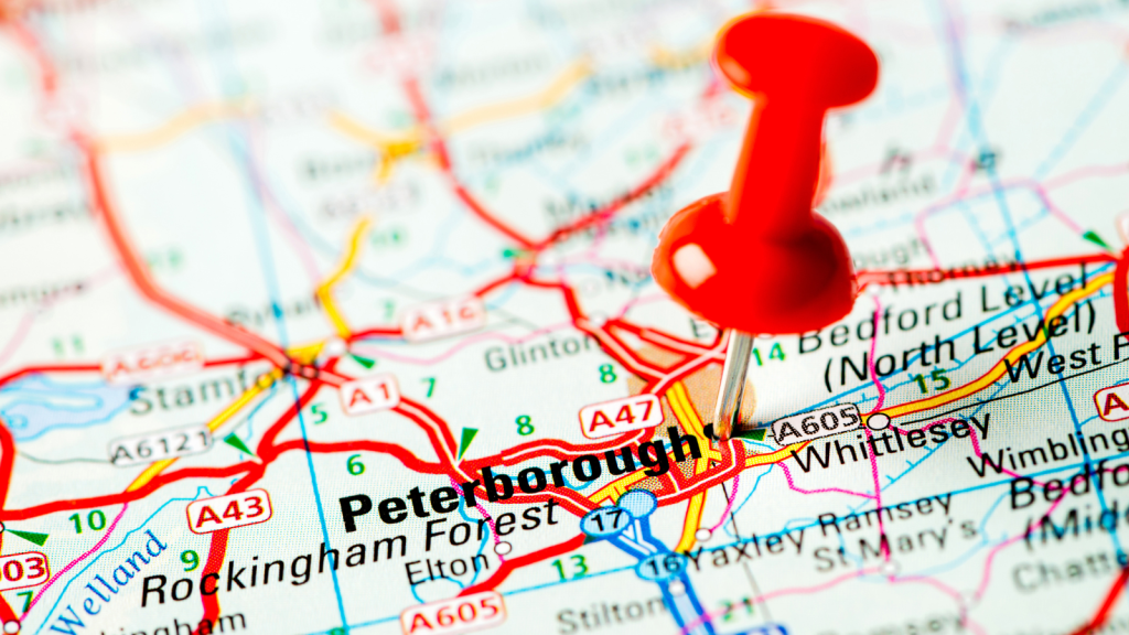 Peterborough map