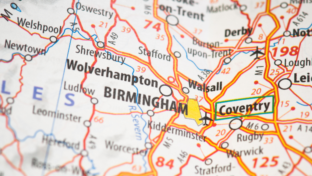 Coventry map