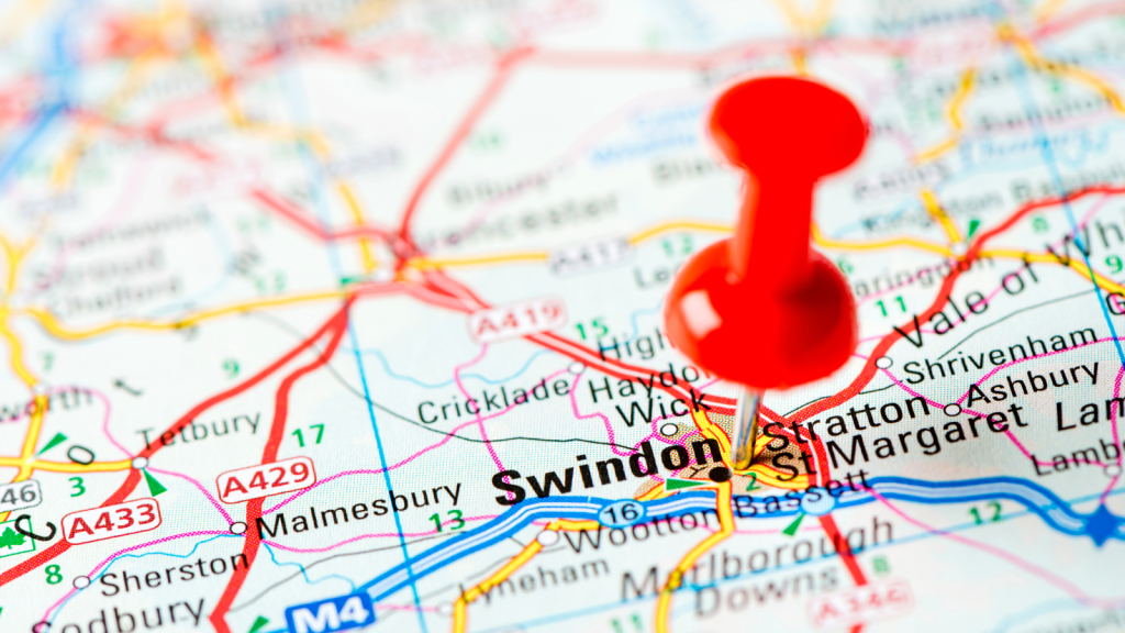 Swindon map
