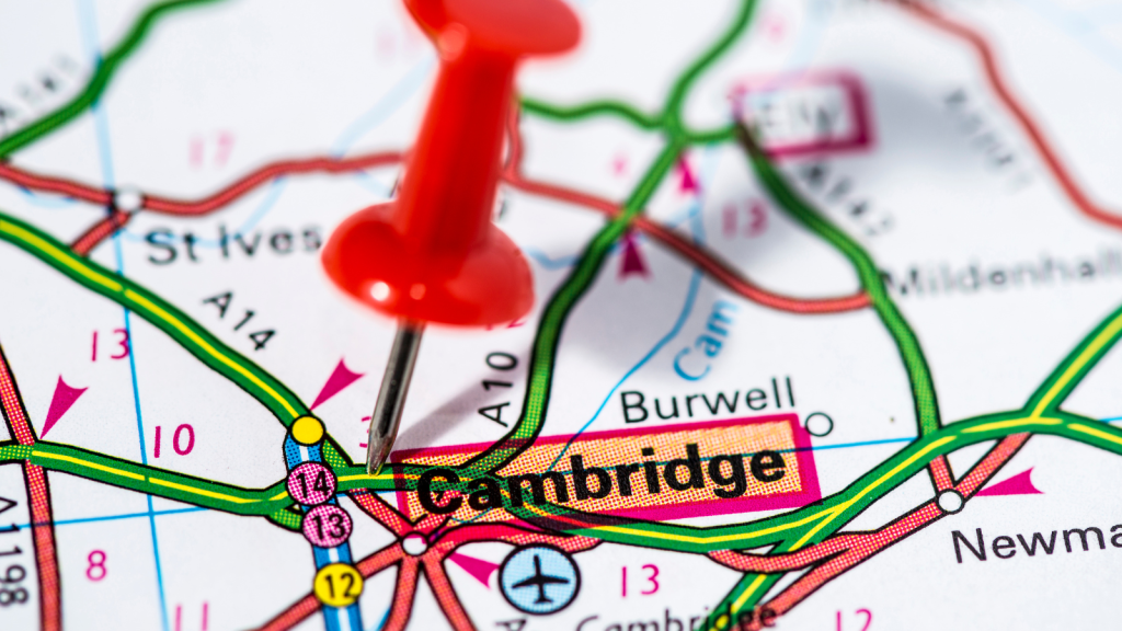 Cambridge map